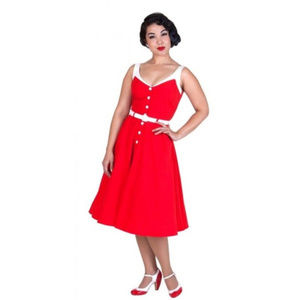 Tatyana Sea Breeze red dress